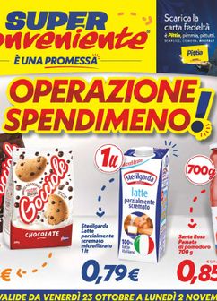 Volantini Super Conveniente da venerdì 23/10