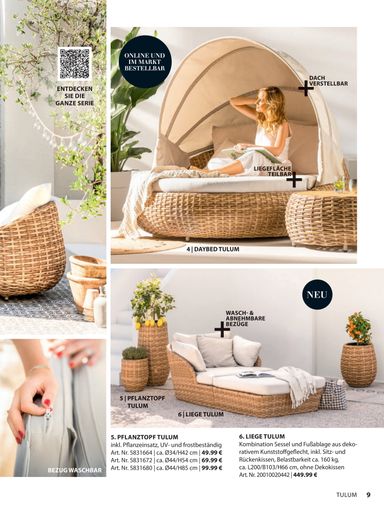 Prospekt Dehner - Dehner - Gartenmöbel Trends gültig ab 02.03. bis 31.10. - seite 9