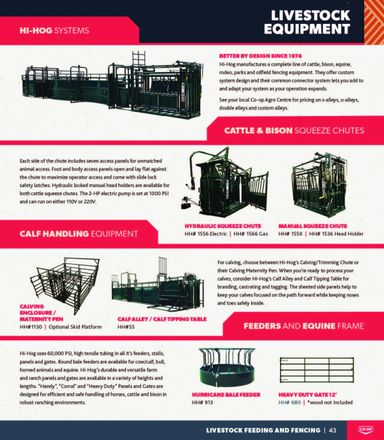 Flyer Co-op - Coop - Agro Catalogue valid since 10-31 until 10-31 - page 43