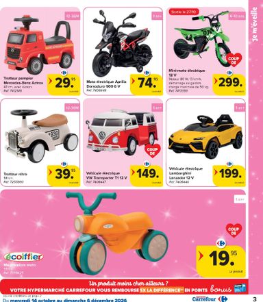 Folder Carrefour - Carrefour - Catalogue Jouets van 14/10 tot 06/12 - side 3