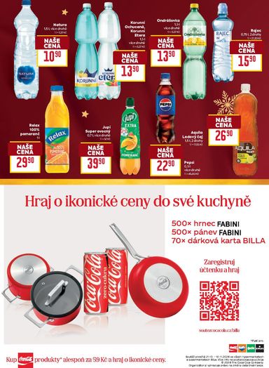 Leták Billa - Billa - Vánoce od 21.10. do 10.11. - strana 18