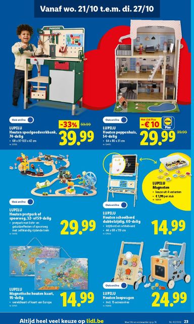 Folder Lidl - Lidl van 19/10 tot 24/10 - side 23