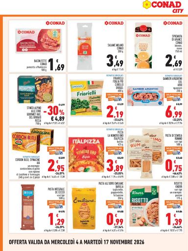 Volantino Conad City - Conad City valido dal 04/11 al 17/11 - pagina 8