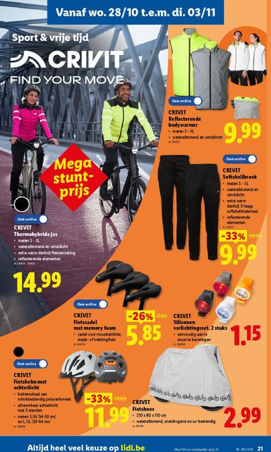 Folder Lidl - Lidl van 26/10 tot 31/10 - side 21
