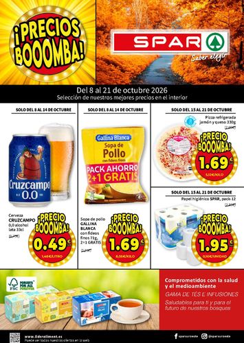 Folleto SPAR - SPAR del 08/10 al 21/10 - página 1