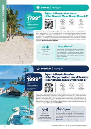 Catalogue Carrefour Market - Carrefour Market - Séjours & Circuits valable dès le 14/08 au 30/10 - page 10