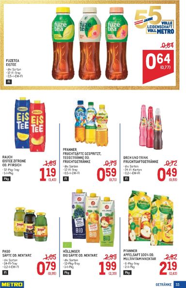 METRO-Flugblatt - Metro - Profi gültig ab 29.10. bis 11.11. - seite 33