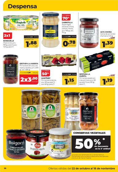 Folleto Alimerka - Alimerka - Asturias del 22/10 al 18/11 - página 24