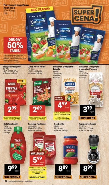 Gazetka Delikatesy Centrum - Delikatesy Centrum od 29.10. do 04.11. - strona 26
