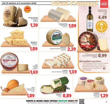 Volantino Eté - Eté valido dal 23/10 al 02/11 - pagina 9