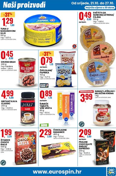 Katalog Eurospin - Eurospin vrijedi od 21.10. do 27.10. - stranica 5