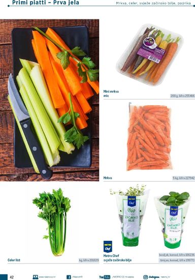 Katalog Metro - Metro - Poslovna rješenja - Trattoria vrijedi od 04.03. do 31.12. - stranica 42