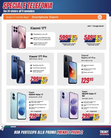 Volantino Trony - Trony - Prendi 3 paghi 2! valido dal 29/10 al 23/11 - pagina 40