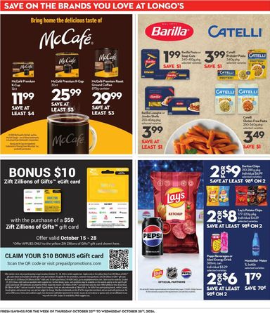 Flyer Longo's - Longo's valid since 10-22 until 10-28 - page 22