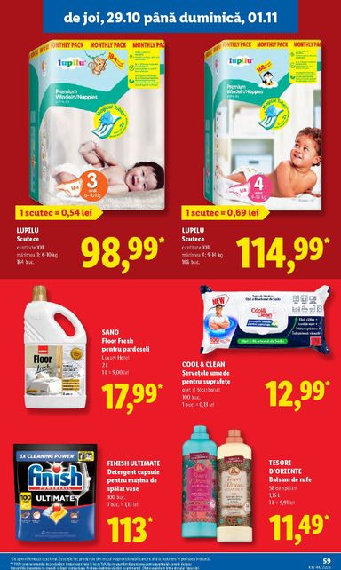 Catalogul Lidl - Lidl de la 26.10. până la 01.11. - pagina 59