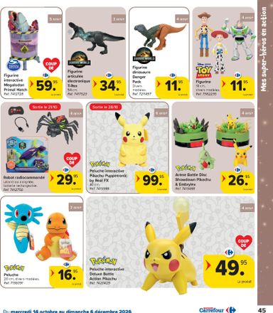 Folder Carrefour - Carrefour - Catalogue Jouets van 14/10 tot 06/12 - side 45