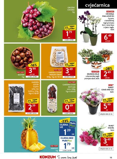Katalog Konzum - Konzum vrijedi od 21.10. do 27.10. - stranica 15