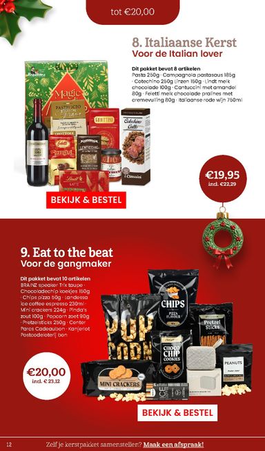 Folder Makro - Makro - Kerstpaketten catalogus van 20-10 tot 31-12 - side 12