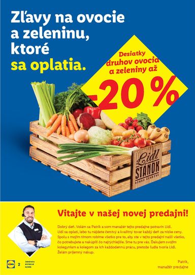 Leták Lidl - Lidl - Nová predajňa v Žarnovici od 12.10. do 18.10. - strana 2