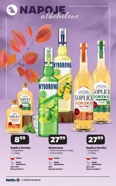 Gazetka Netto - Netto - Mocne alkohole od 26.10. do 07.11. - strona 4