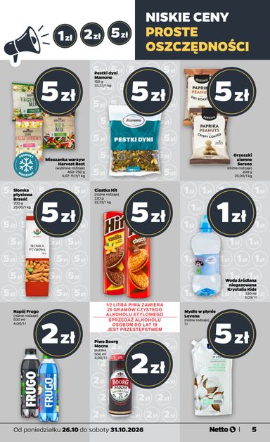 Gazetka Netto - Netto - Food od 26.10. do 31.10. - strona 5