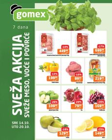 Gomex - Sveža akcija