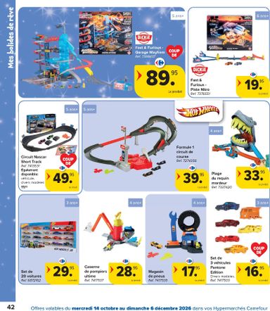 Folder Carrefour - Carrefour - Catalogue Jouets van 14/10 tot 06/12 - side 42