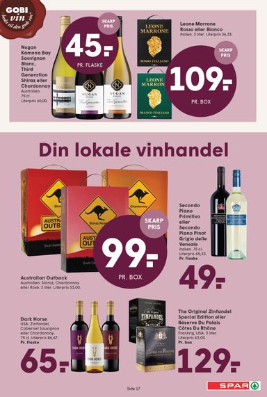 Brochurer SPAR - Spar gyldig fra 23.10. til 29.10. - side 18