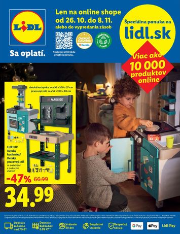 Leták Lidl - Lidl - Online magazín od 26.10. do 08.11. - strana 1