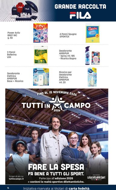Volantino DOK - DOK - Tutti in campo valido dal 26/10 al 08/11 - pagina 16