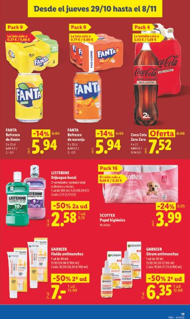 Folleto Lidl - Lidl - Madrid-San Bernardo del 29/10 al 08/11 - página 11