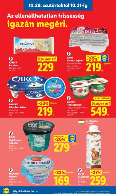 Akciós újság Lidl - Lidl érvényes 10.29.-tól 11.04.-ig - 10 oldal