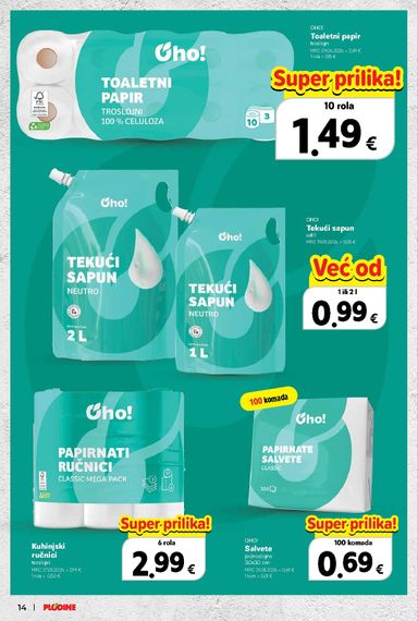 Katalog Plodine - Plodine - Vrijedni kupovine vrijedi od 22.10. do 04.11. - stranica 14
