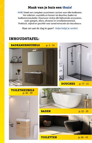 Folder Hubo - Hubo - Sanitairspecial van 01/02 tot 31/12 - side 2