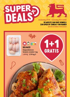 Delhaize folder van donderdag 29/10