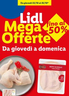 Volantini Lidl da giovedì 22/10