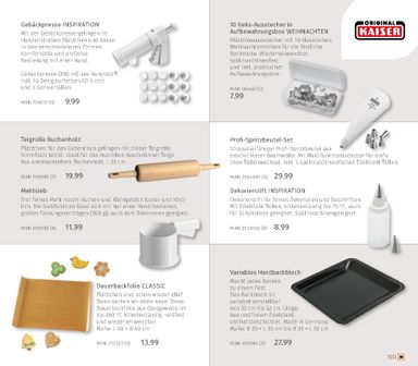 Prospekt Müller - Müller - Haushalt & Ambiente gültig ab 02.10. bis 31.12. - seite 103