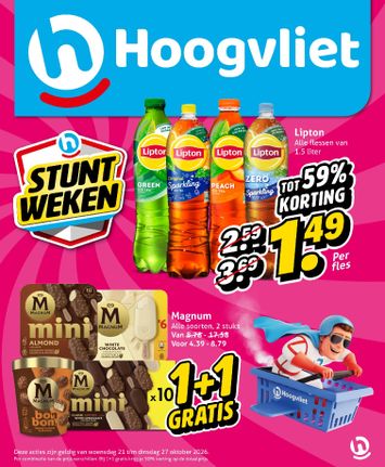 Folder Hoogvliet - Hoogvliet van 21-10 tot 27-10 - side 1