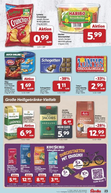 Prospekt Famila Nordwest - Famila Nordwest gültig ab 19.10. bis 24.10. - seite 23