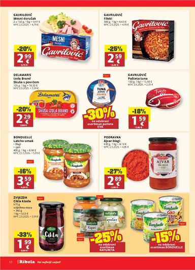 Katalog Ribola - Ribola vrijedi od 21.10. do 27.10. - stranica 12