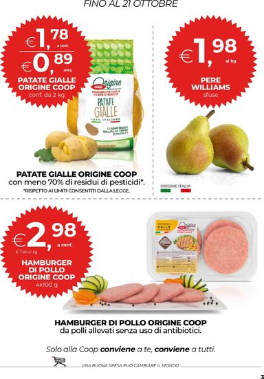 Volantino Coop Firenze - Coop Firenze - Mini valido dal 15/10 al 28/10 - pagina 3
