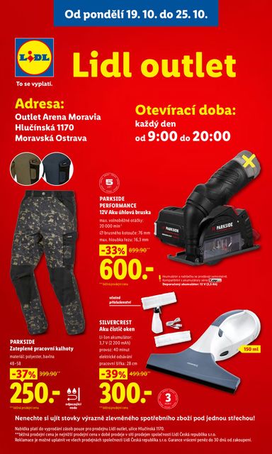 Leták Lidl - Lidl - Spotřební zboží od 19.10. do 25.10. - strana 6