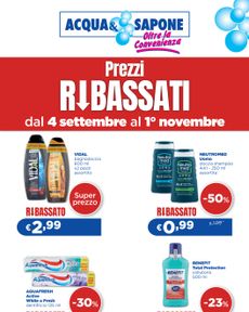 Acqua e Sapone - Prezzi Ribassati