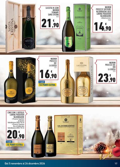 Volantino Spazio Conad - Spazio Conad - Ceste & vini valido dal 05/11 al 24/12 - pagina 17