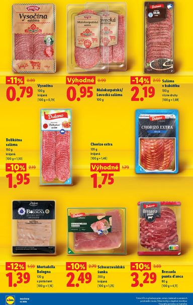 Leták Lidl - Lidl - Dlhodobo zlacnené od 03.07. do 31.12. - strana 8