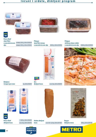 Katalog Metro - Metro - Poslovna rješenja - Pizzeria vrijedi od 06.07. do 31.12. - stranica 41