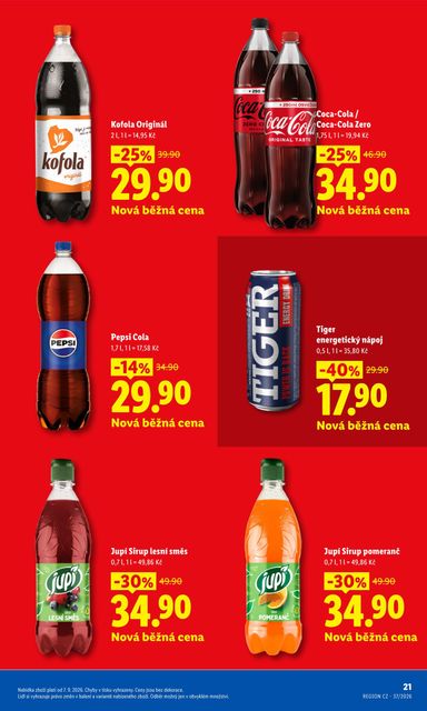 Leták Lidl - Lidl - Ceny v klidu od 07.09. do 30.11. - strana 21