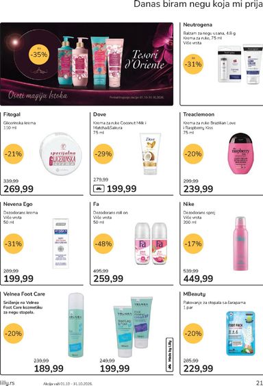 Katalog Lilly - Lilly od 01.10 do 31.10 - strana 21