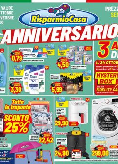 Volantini Risparmio Casa da sabato 24/10