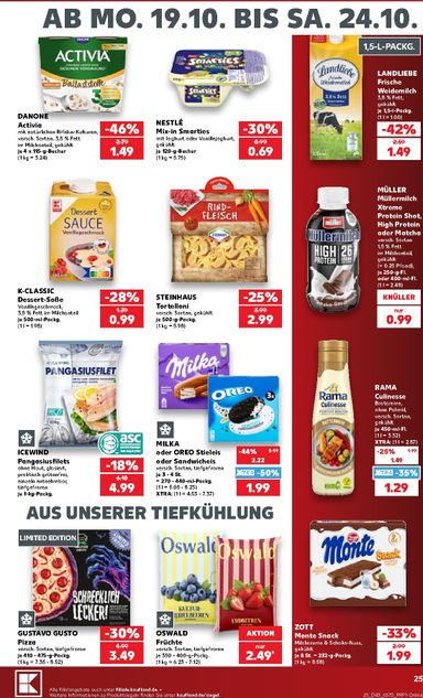 Leták Kaufland Německo - Kaufland Německo od 19.10. do 24.10. - strana 25